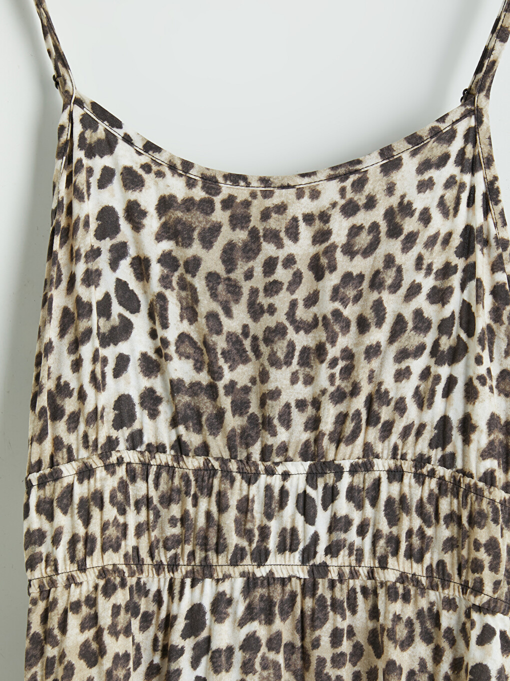 Strappy Leopard Print A Form Dress-6