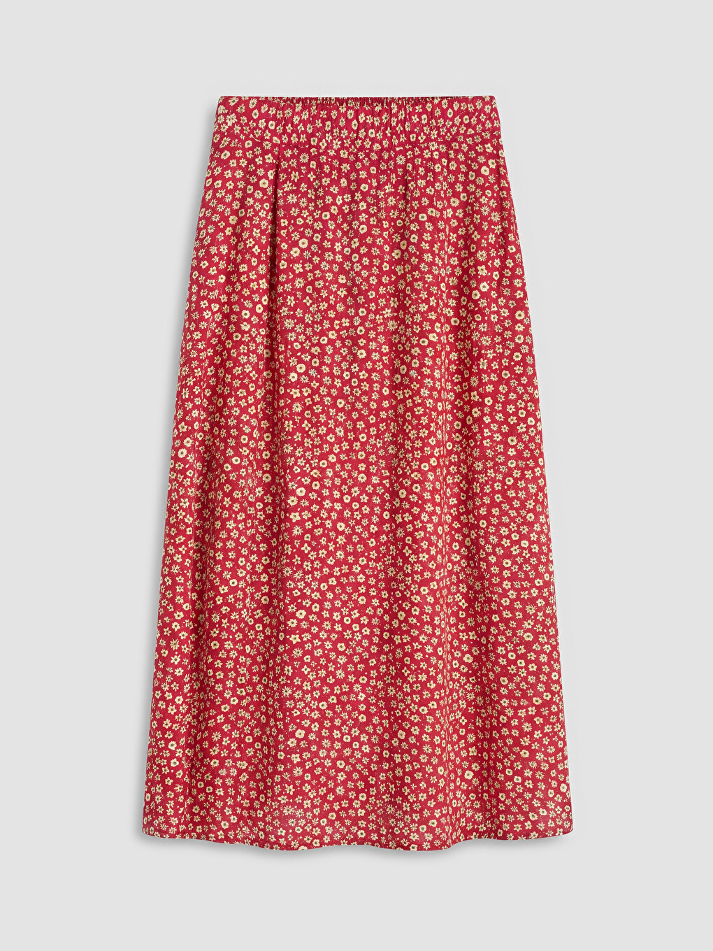 Jupe  Rouge Femme-5