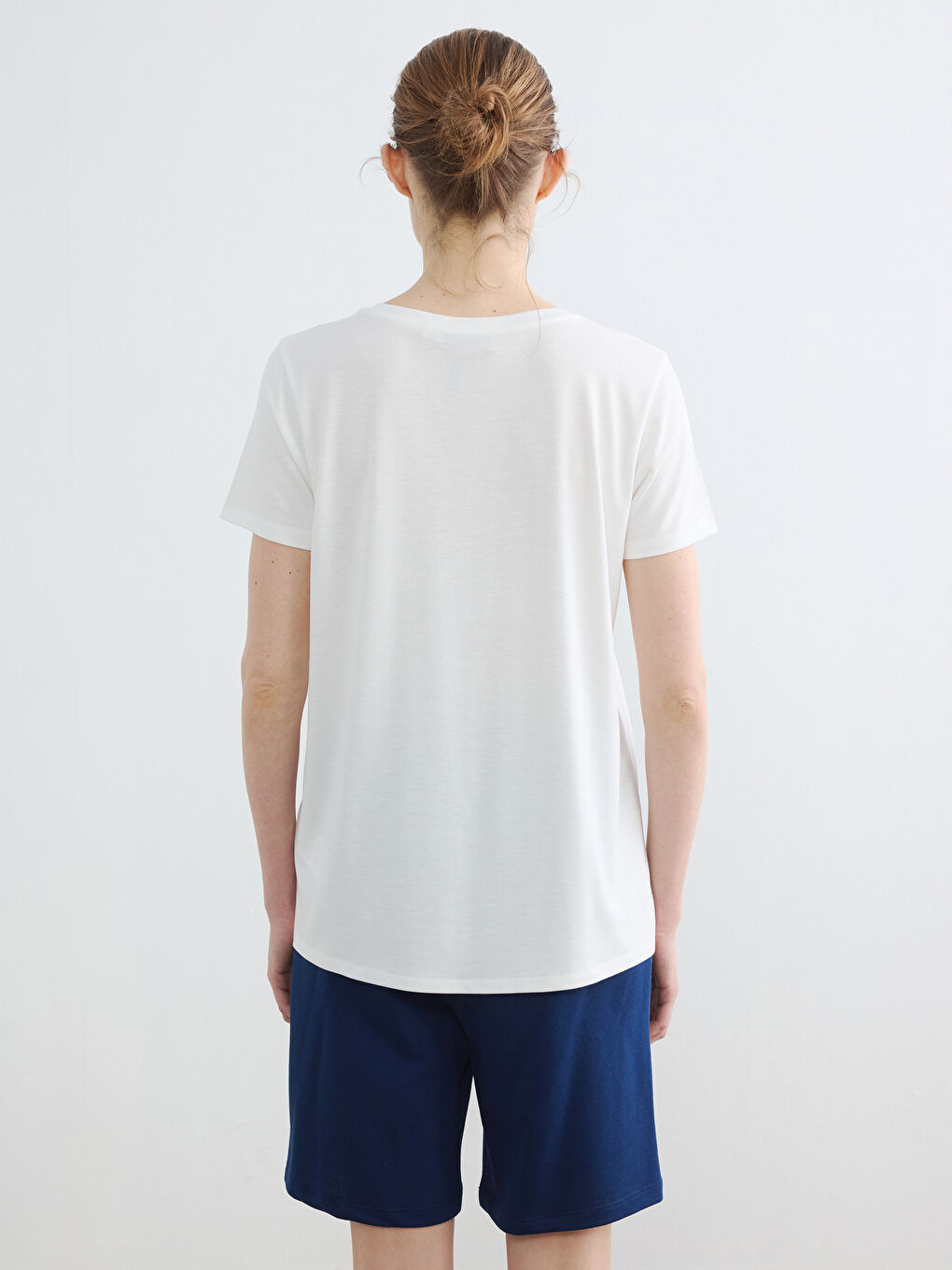Woman WHITE T-Shirt-3