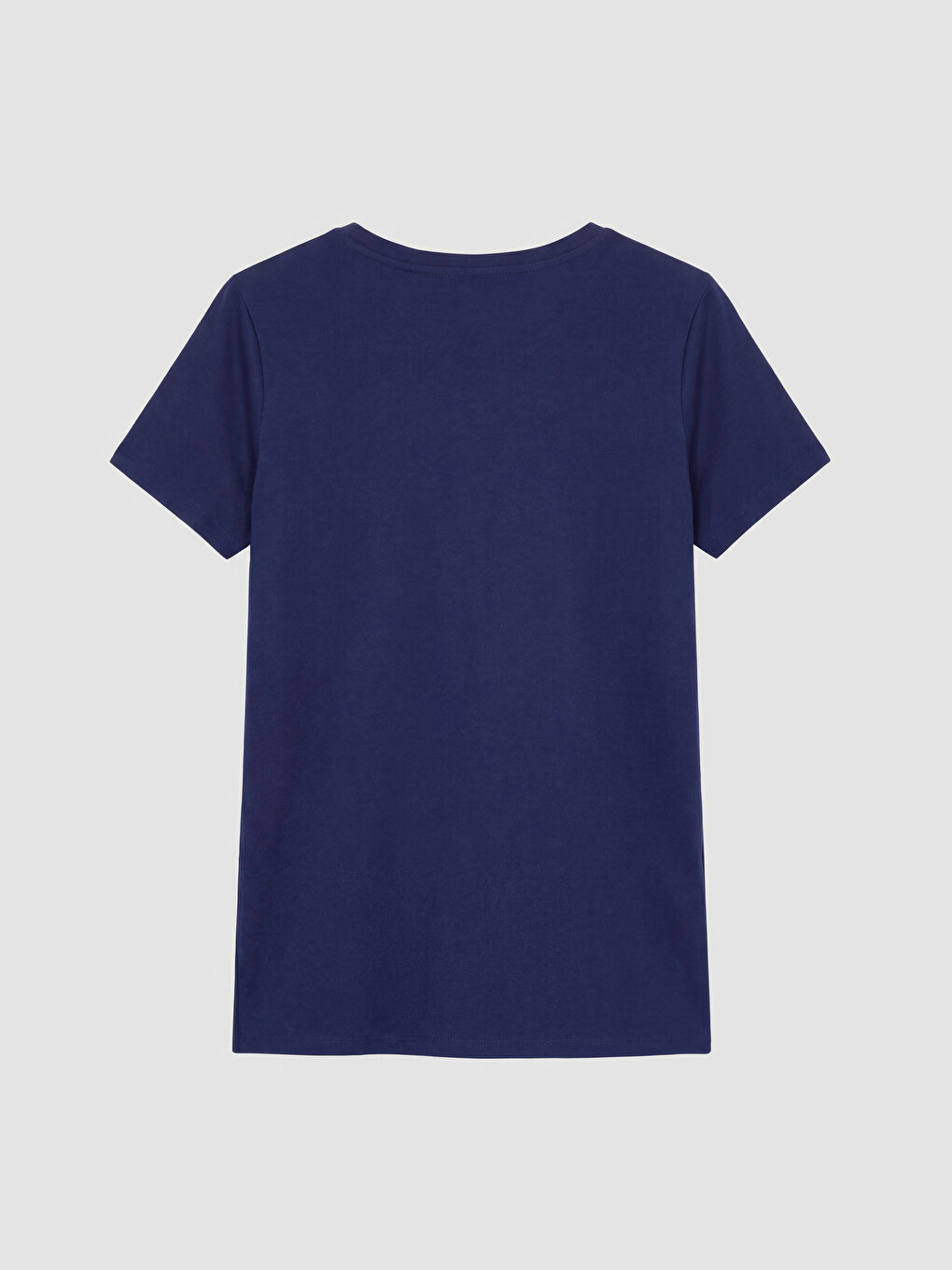Crew Neck Printed Women's T-Shirt-4