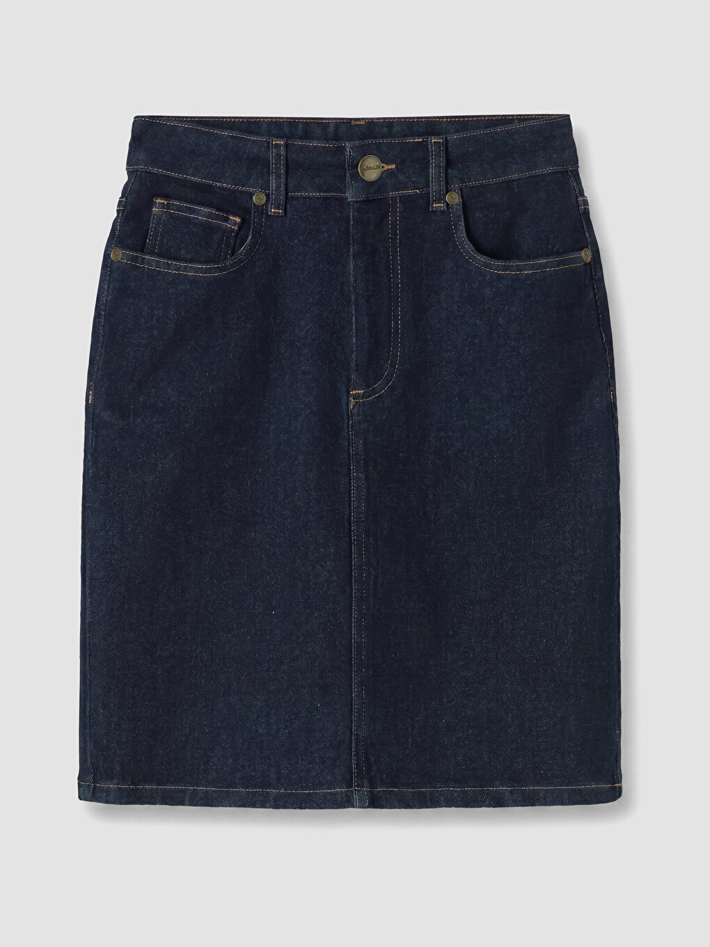 Lacivert Regular Fit Mini Jean Etek-4