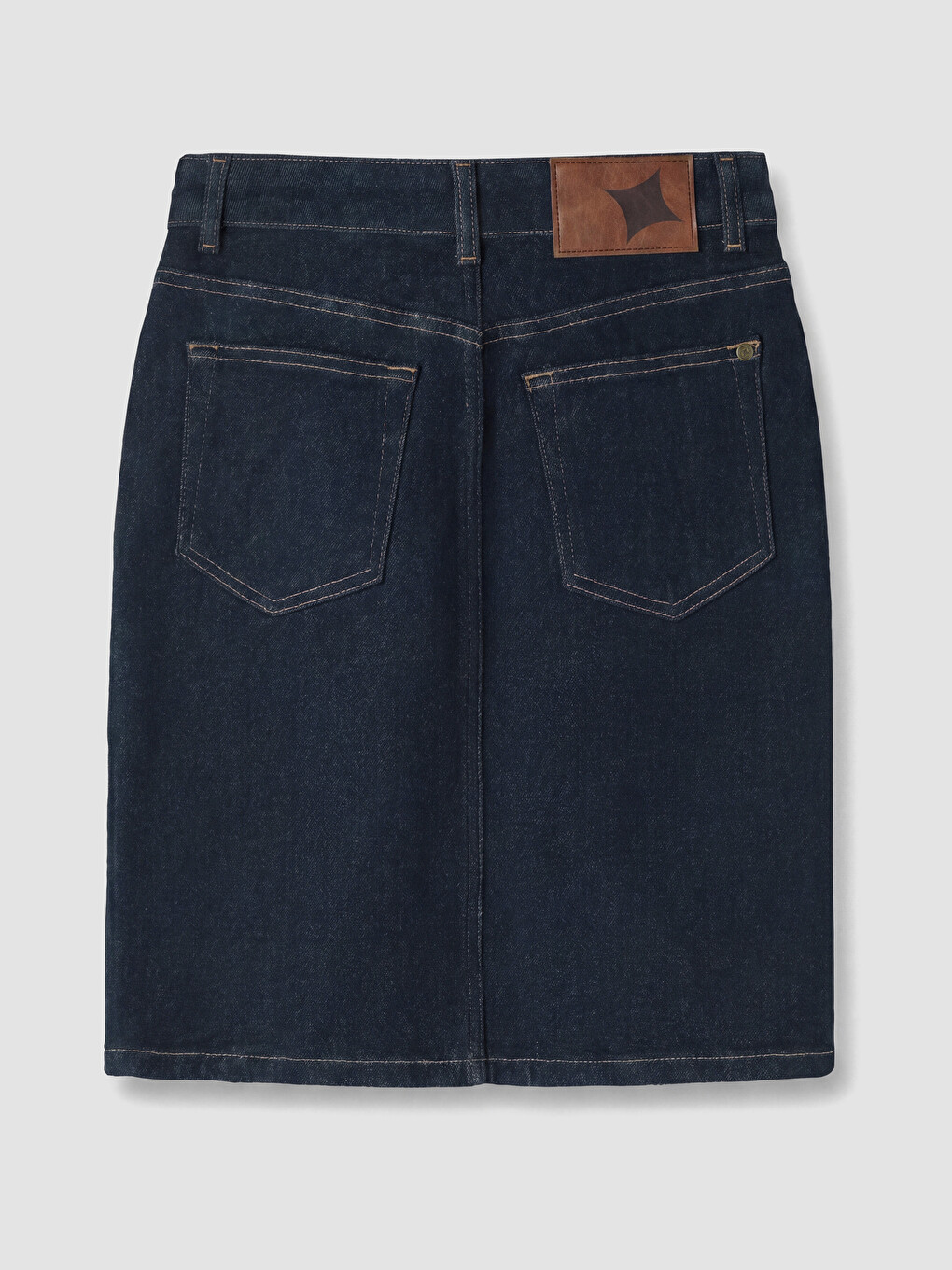 Lacivert Regular Fit Mini Jean Etek-7