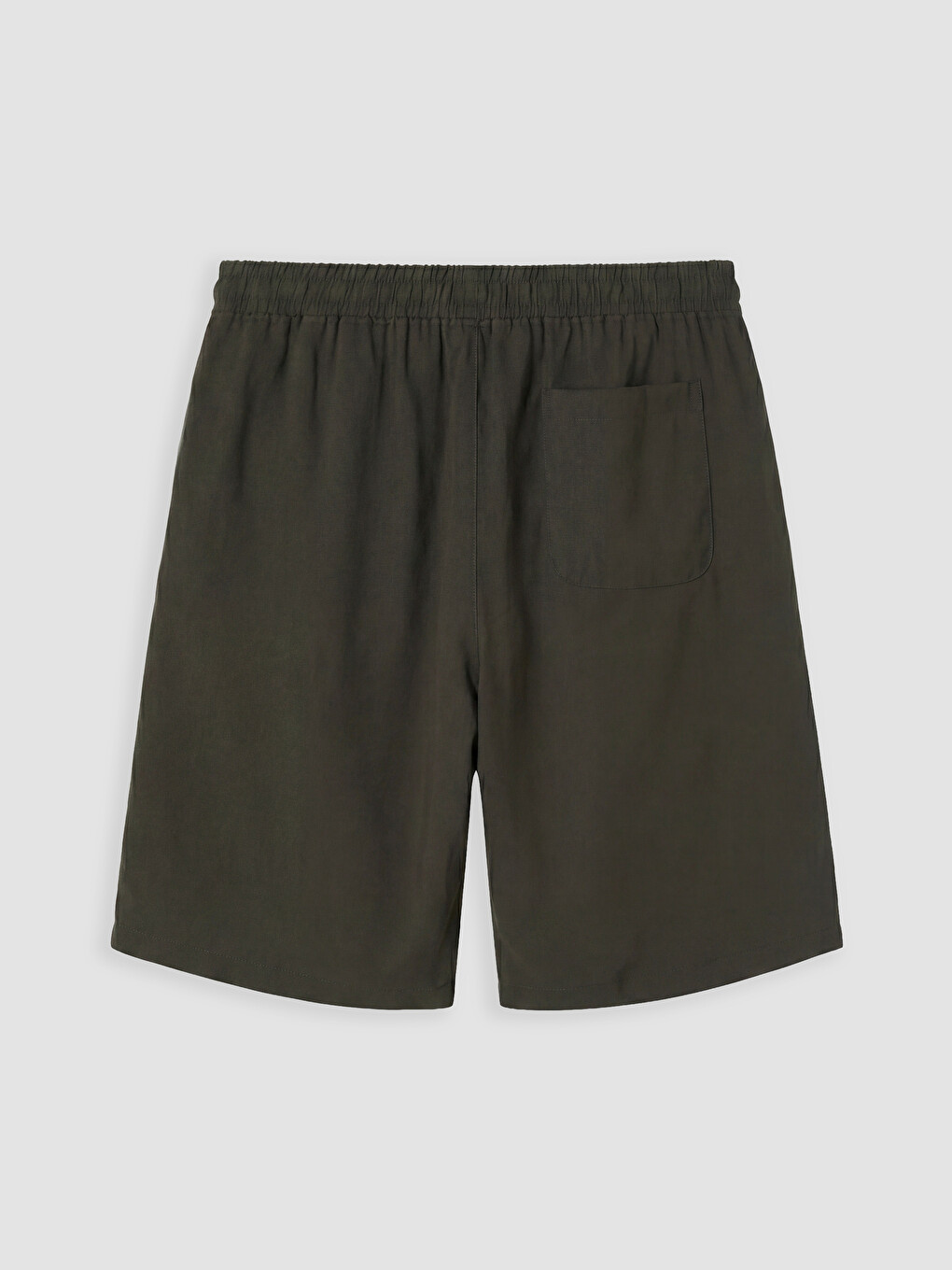Regular Fit Gabardine Men's Shorts-1