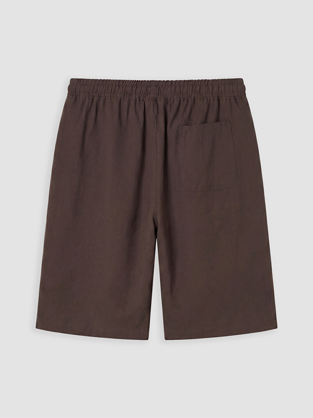 Regular Fit Gabardine Men's Shorts-1