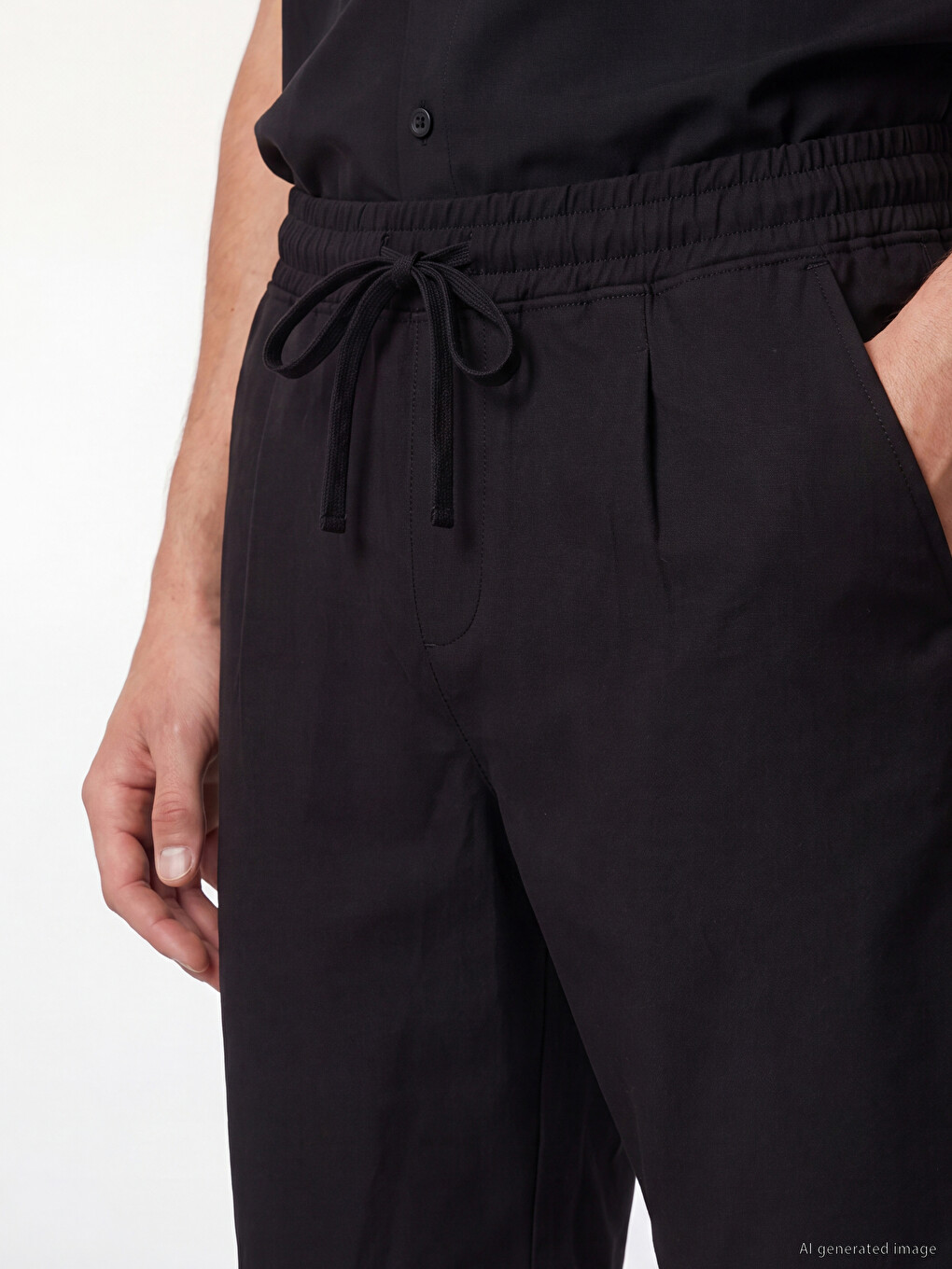Regular Fit Gabardine Men's Shorts-2