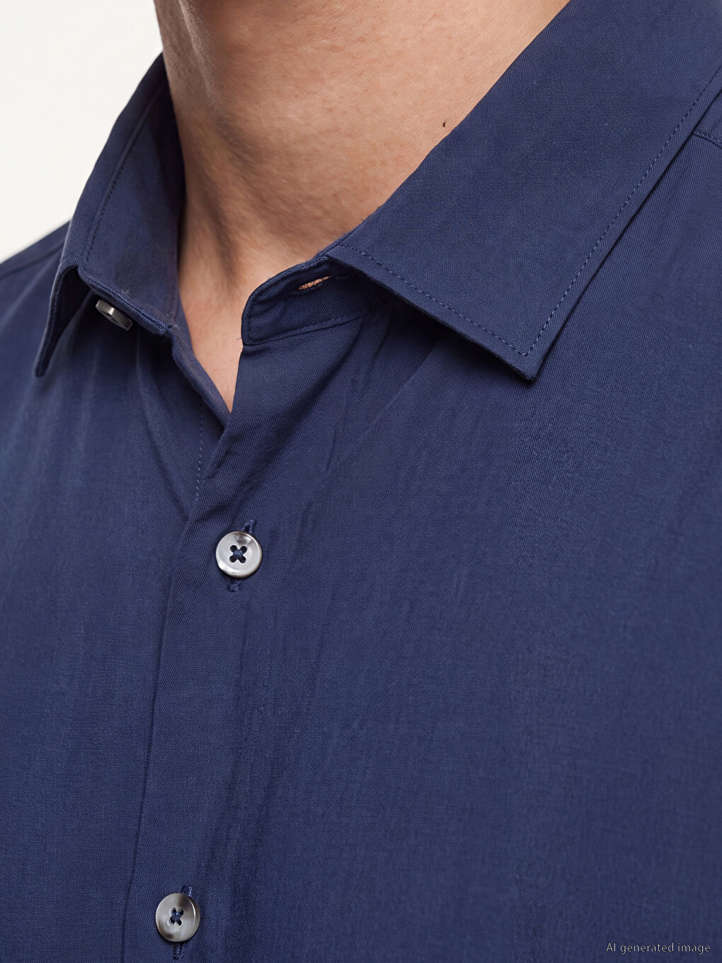 Man Navy Shirt-2