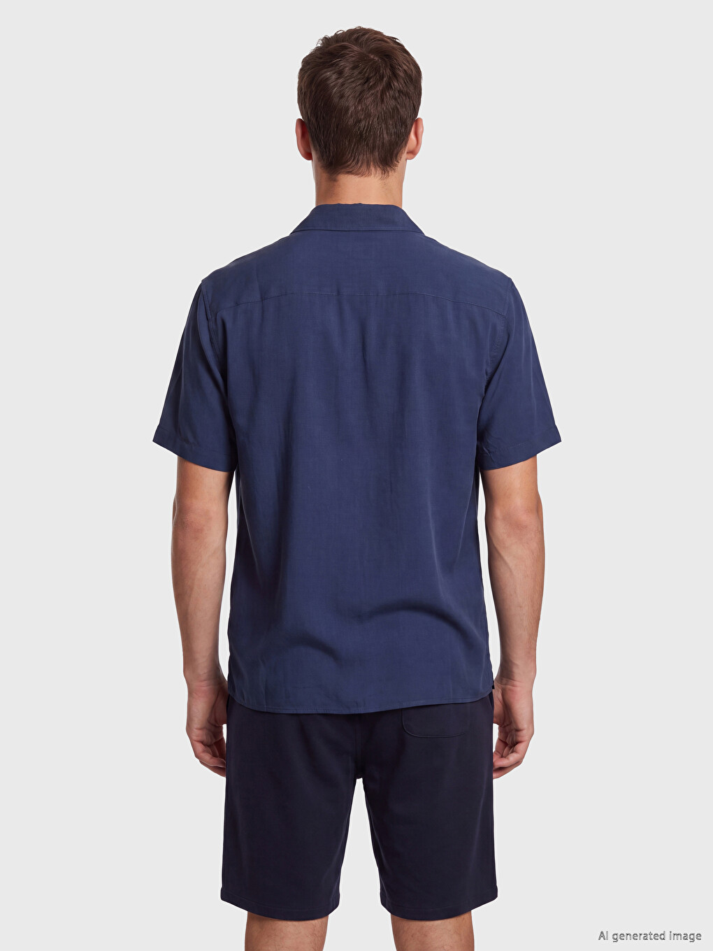 Man Navy Shirt-3