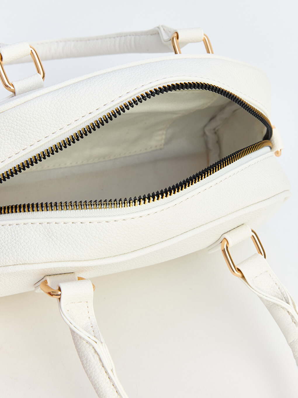 Faux Leather Women's Shoulder Bag-4