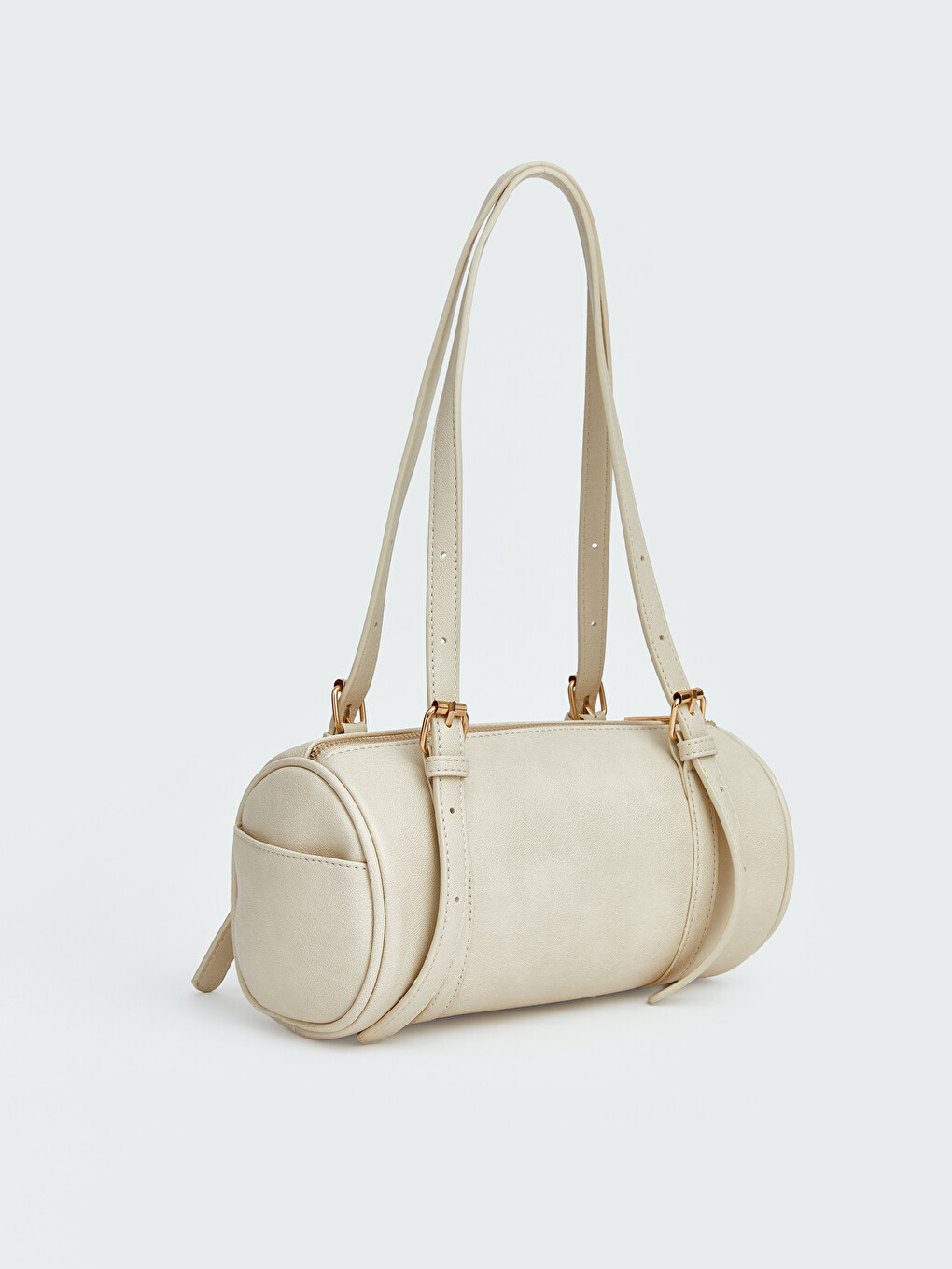 Faux Leather Women's Shoulder Bag-2