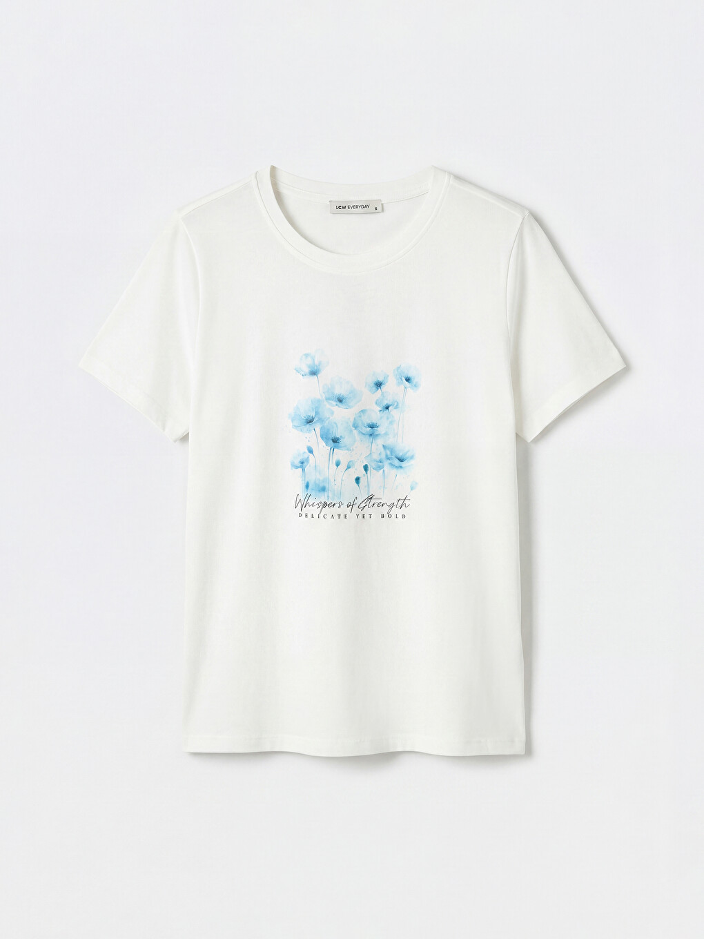 Woman White T-Shirt-4