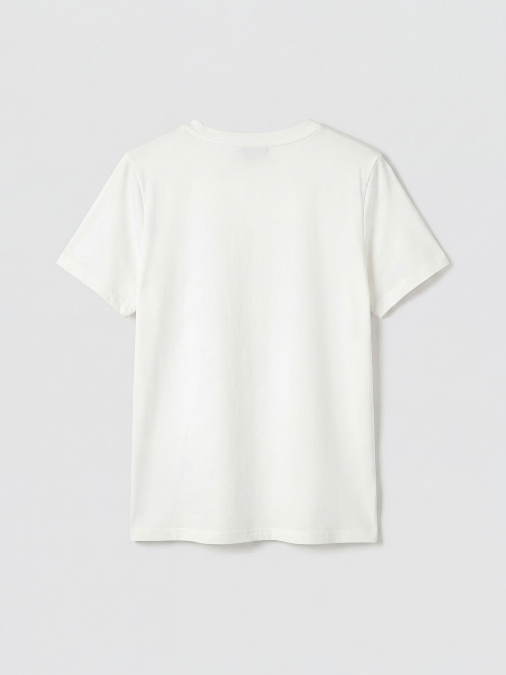 Woman White T-Shirt-5