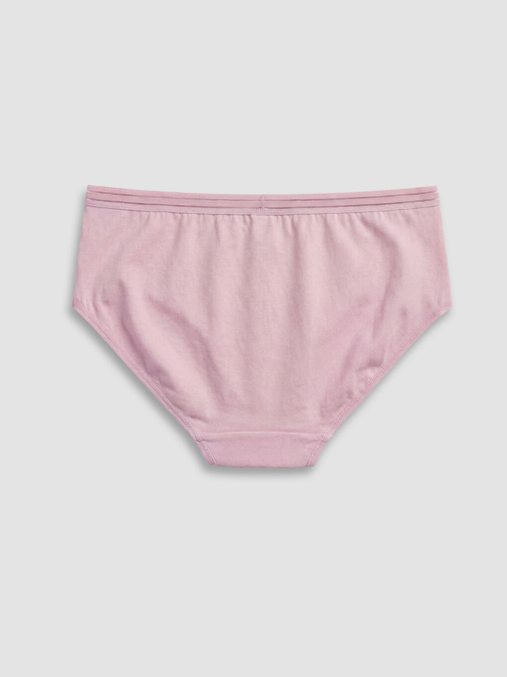 Pembe Düz Hipster Külot 3'lü-2