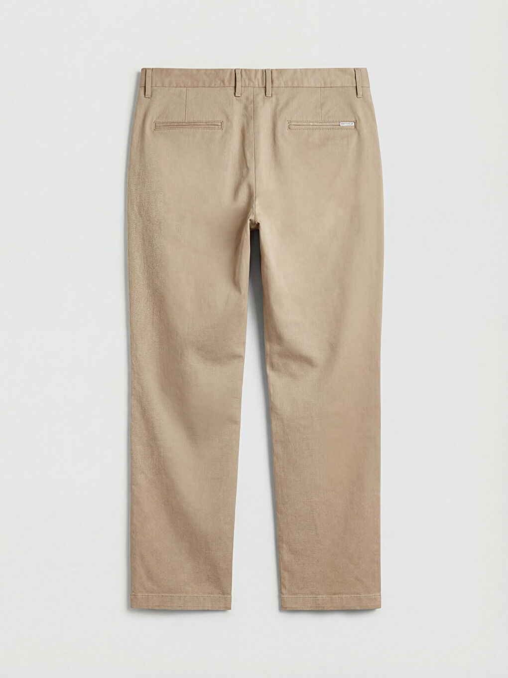 Bej Standart Kalıp Erkek Pantolon-1