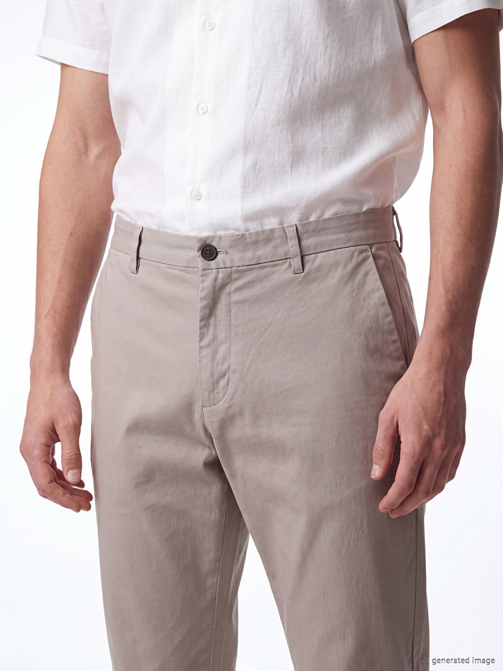 Pantallona Të Përshtatjes Standarde Për Burra-2
