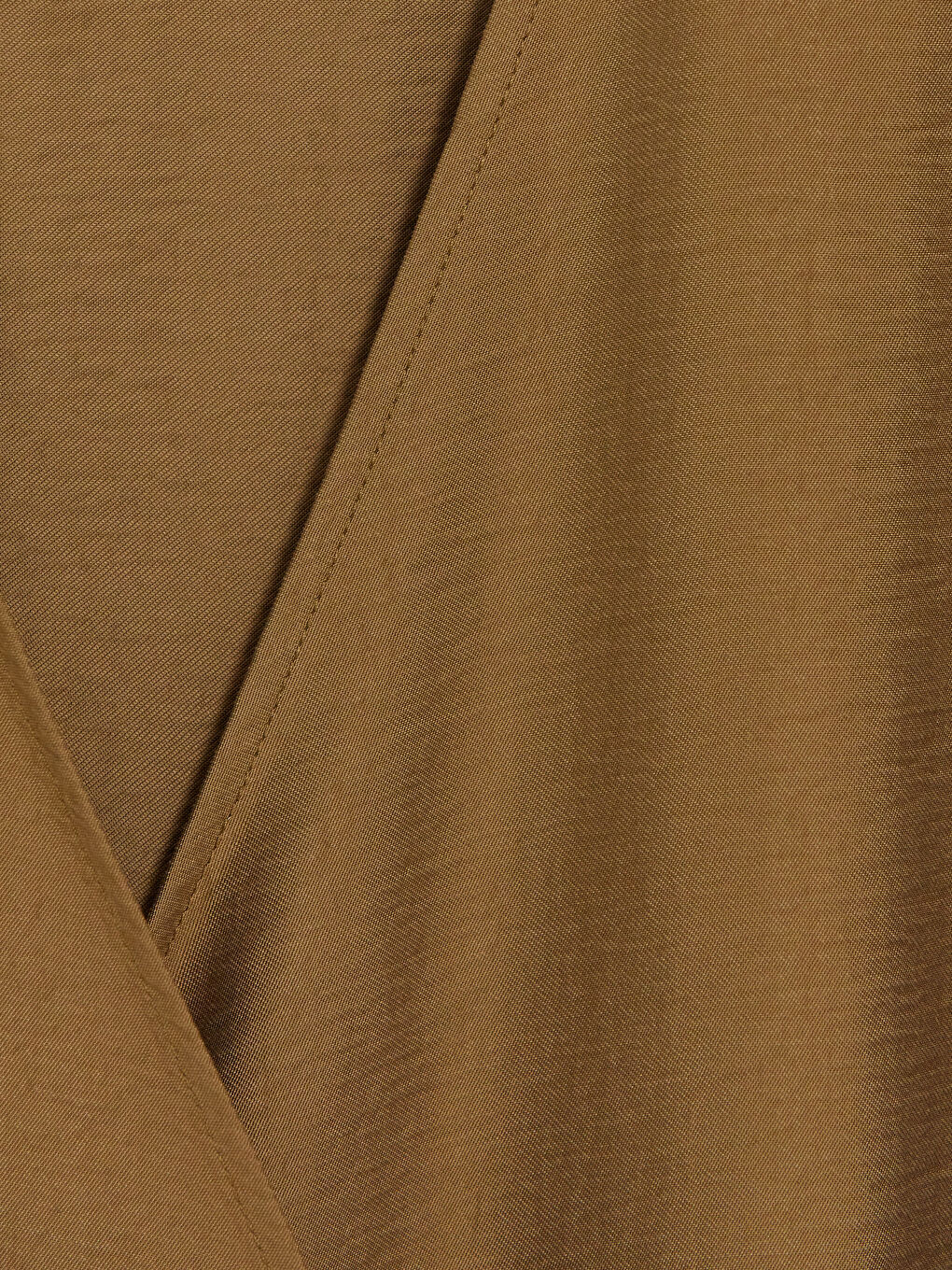 Yeşil Kruvaze Yaka Bluz-2