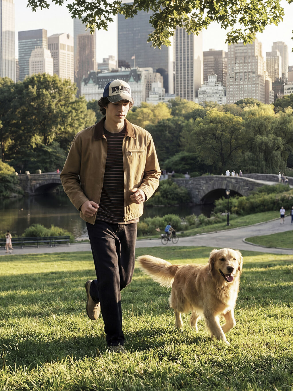 Siyah Wideleg Erkek Jean Pantolon