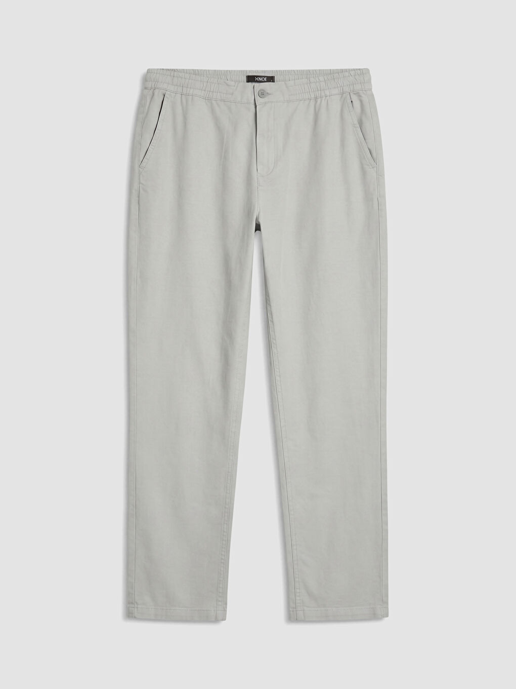 Gri Rahat Kalıp Gabardin Erkek Pantolon