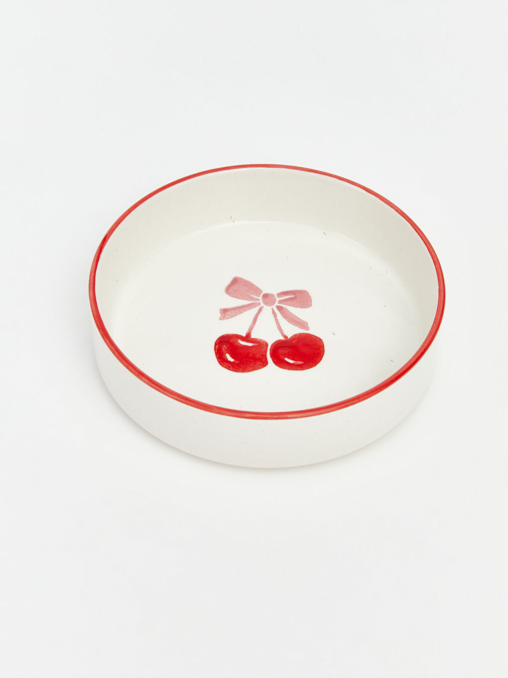 Karışık Kiraz Baskılı Seramik Kase 2'li 13 cm-5