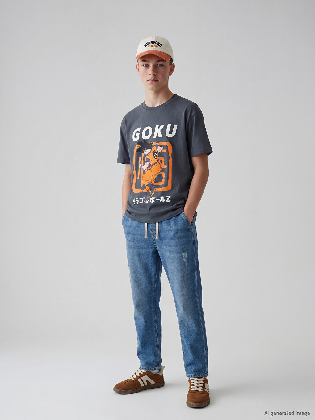 T-shirt i stampuar Dragon Ball për djem