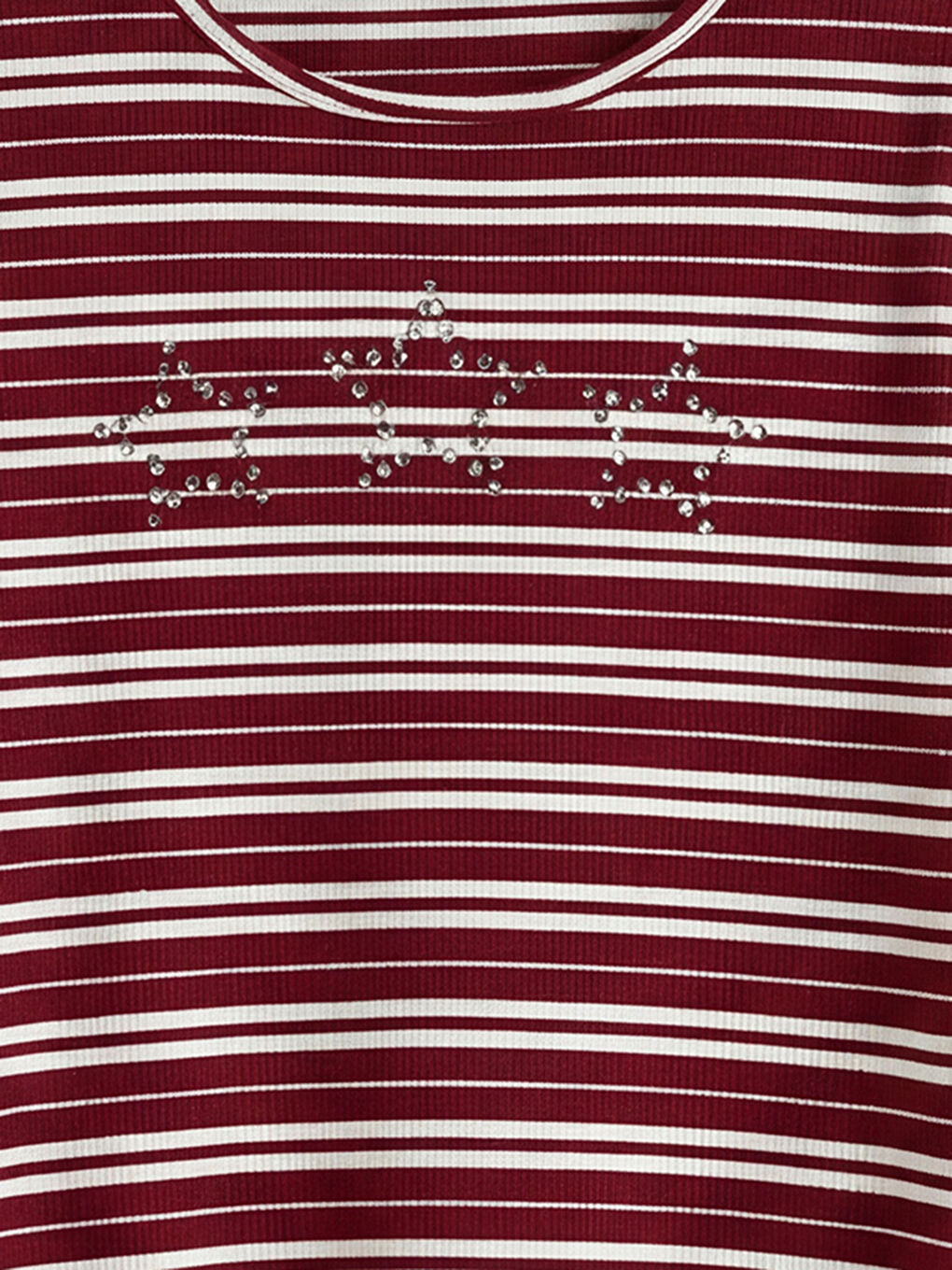 Kırmızı Bisiklet Yaka Taşlı Kız Çocuk Elbise-2