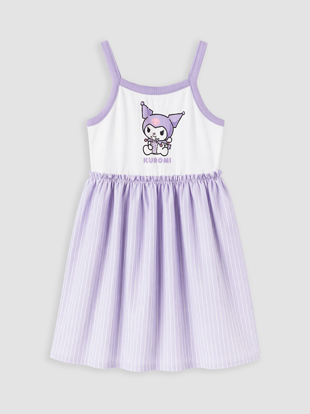 فستان بناتي مطبوع Kuromi