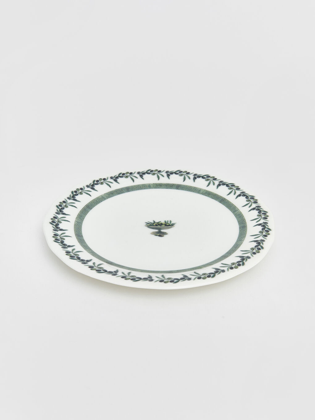 Karışık Baskılı Pasta Tabağı 20 cm-1