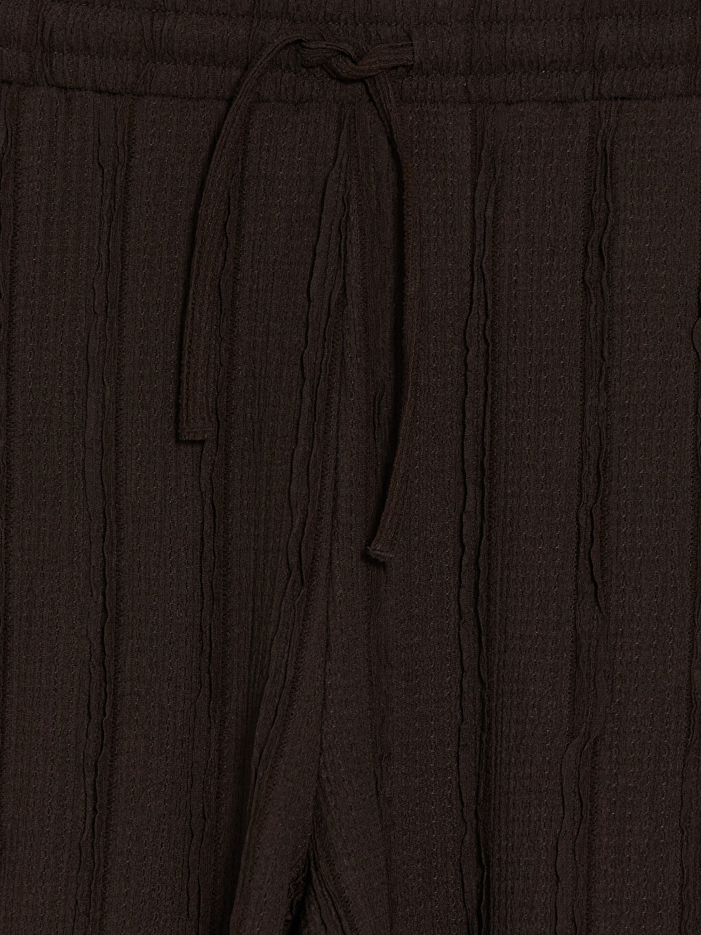 Elastic Waist Striped Women's Shorts-6