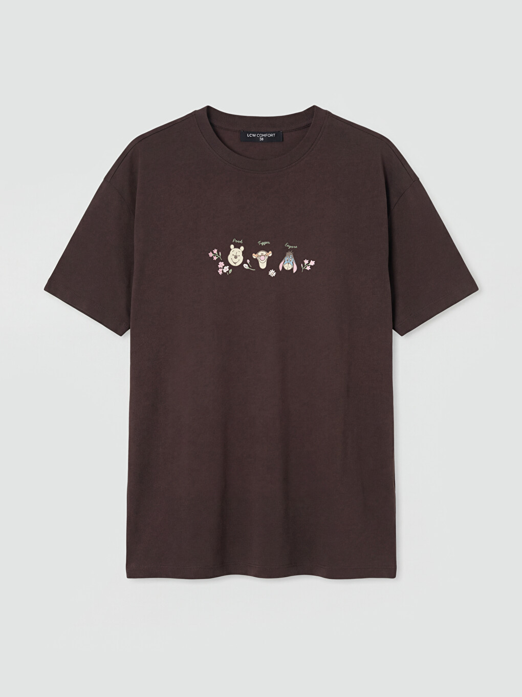 Woman Brown T-shirt-4