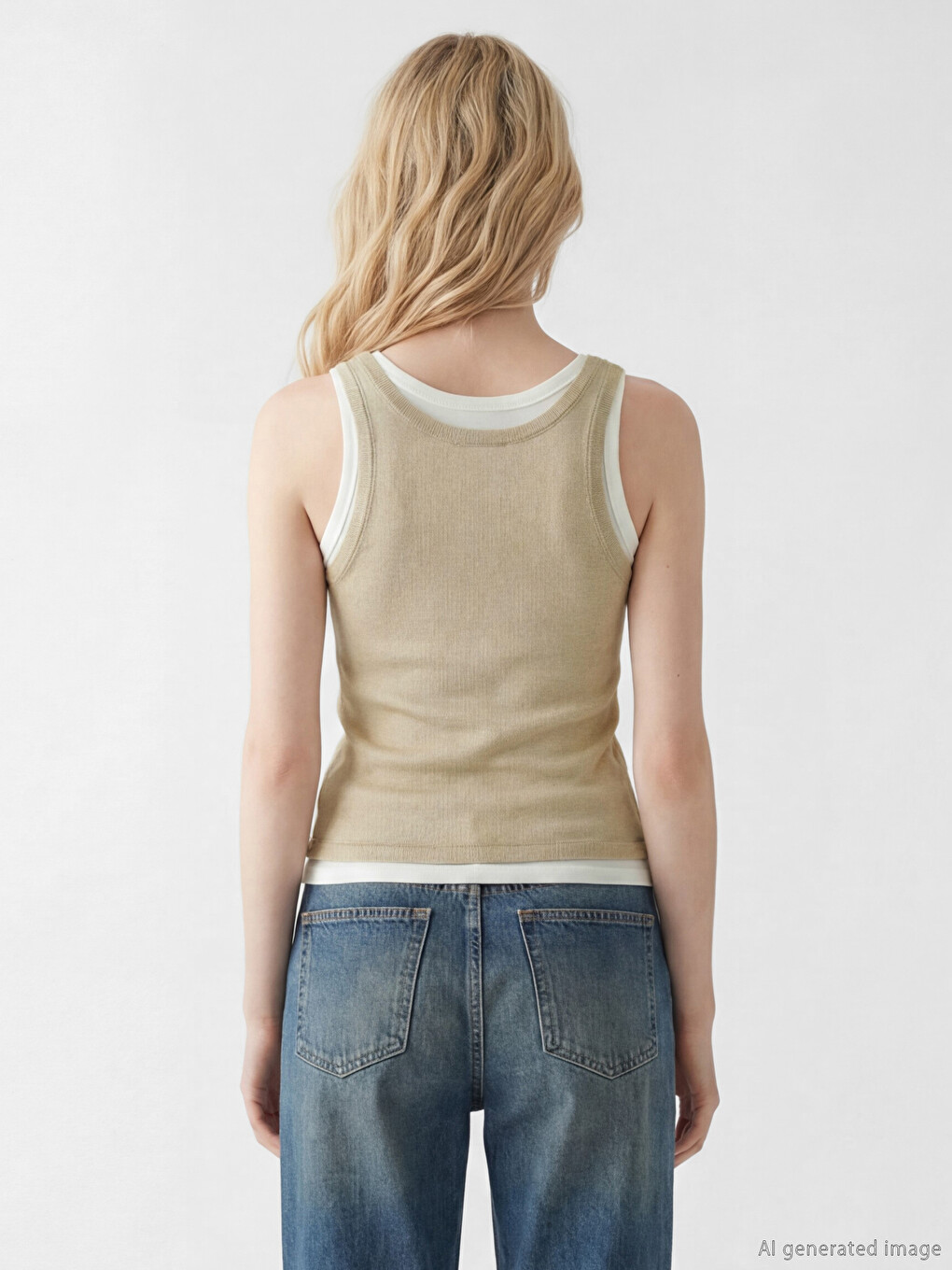 U Neck Women's Tank Top-3