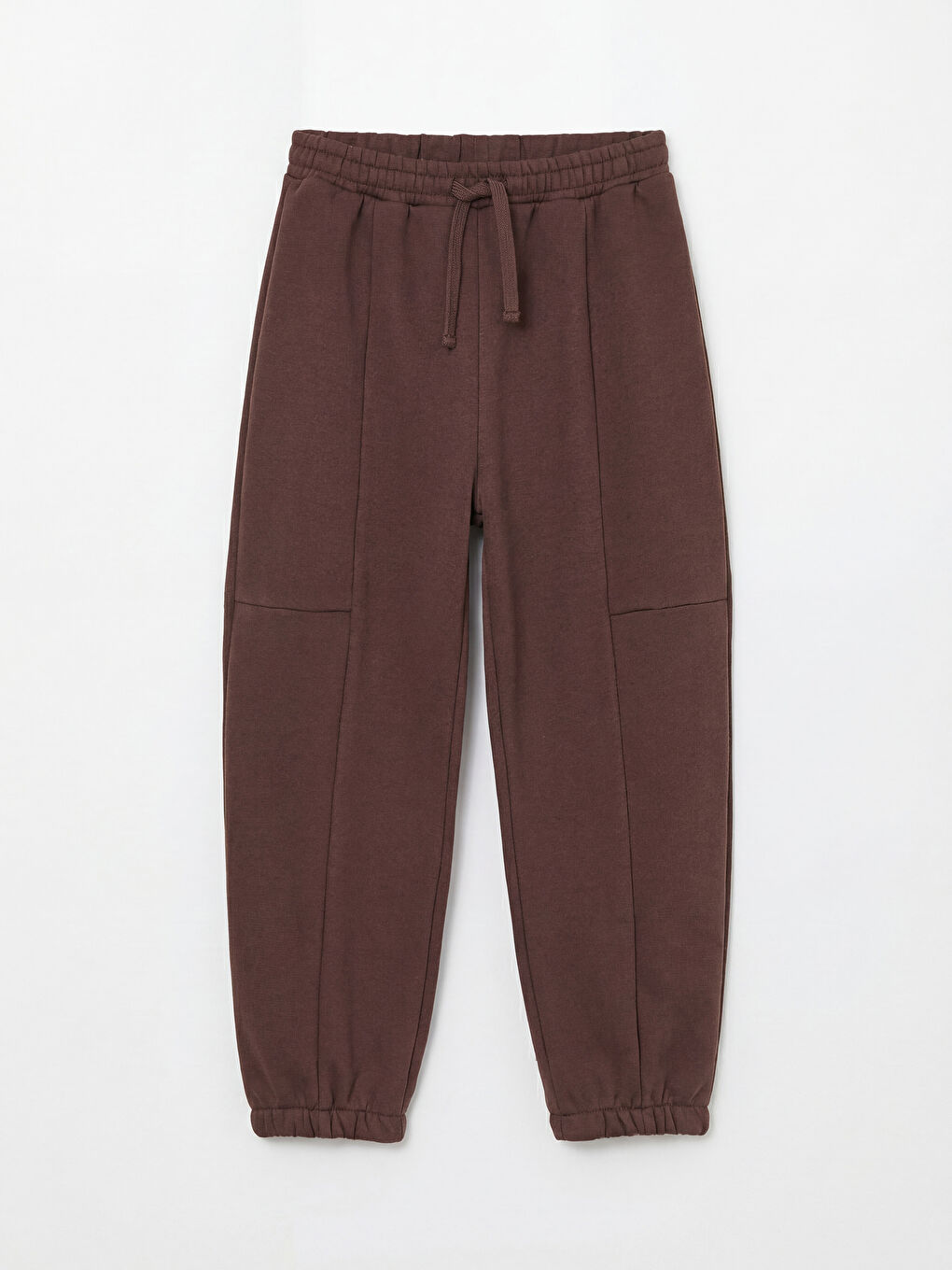 Kahverengi Beli Lastikli Erkek Çocuk Jogger Eşofman Altı