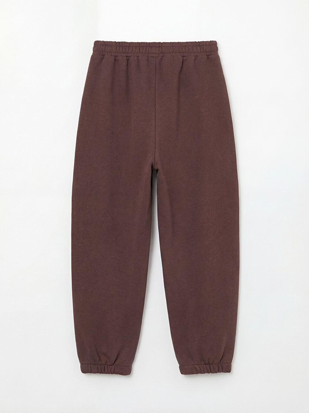 Kahverengi Beli Lastikli Erkek Çocuk Jogger Eşofman Altı-2