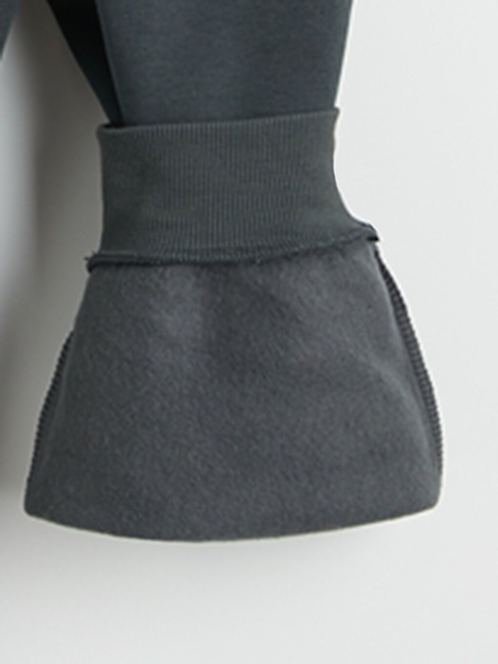 Antrasit Erkek Çocuk Kalın Jogger Eşofman Altı-2