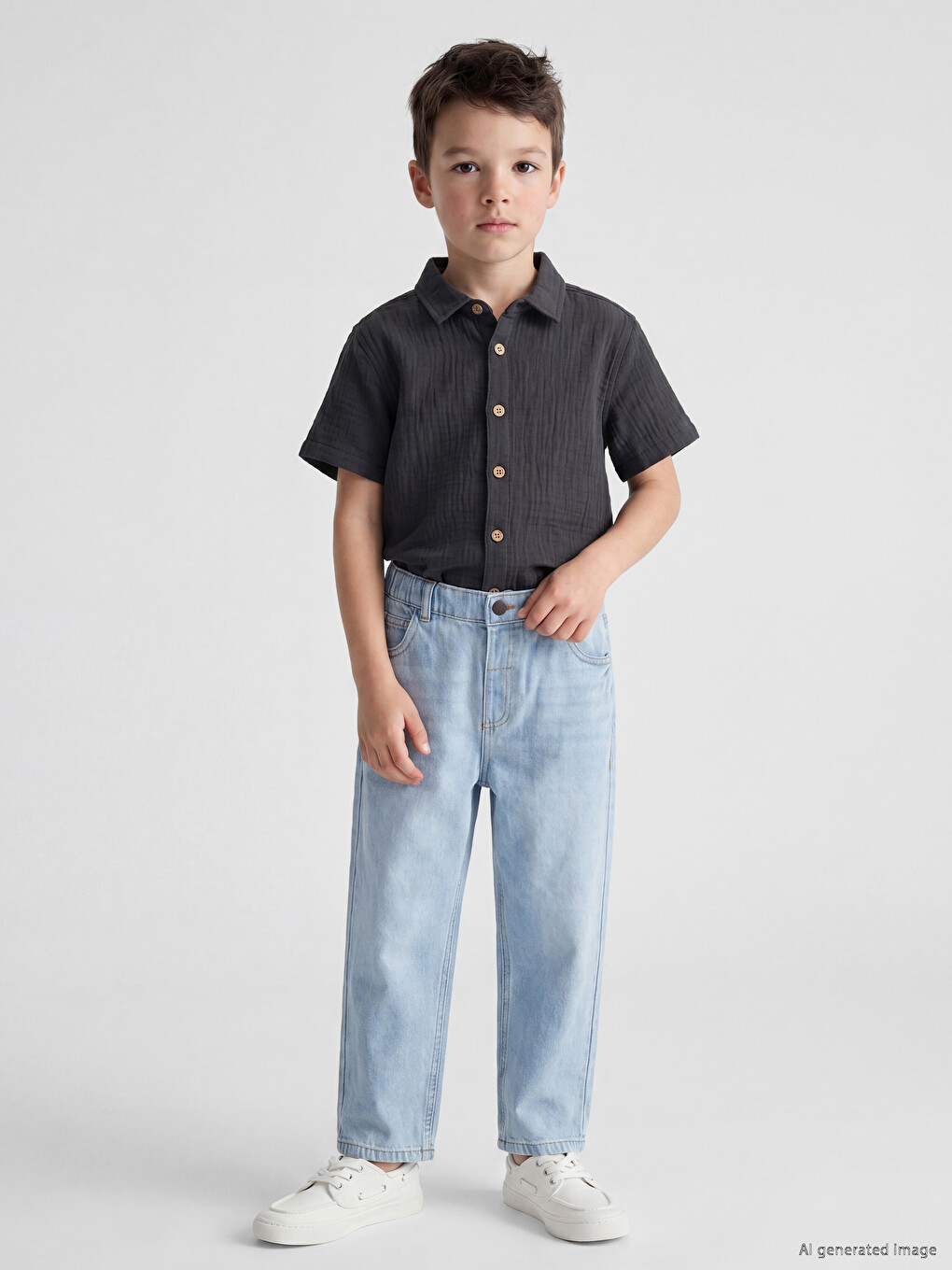 Straight Fit Boys' Jeans