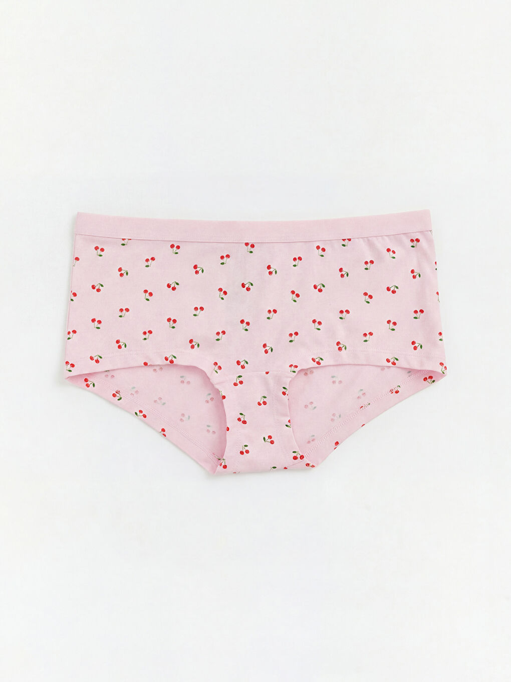 Pembe Kiraz Baskılı Boxer Külot 2'li-2