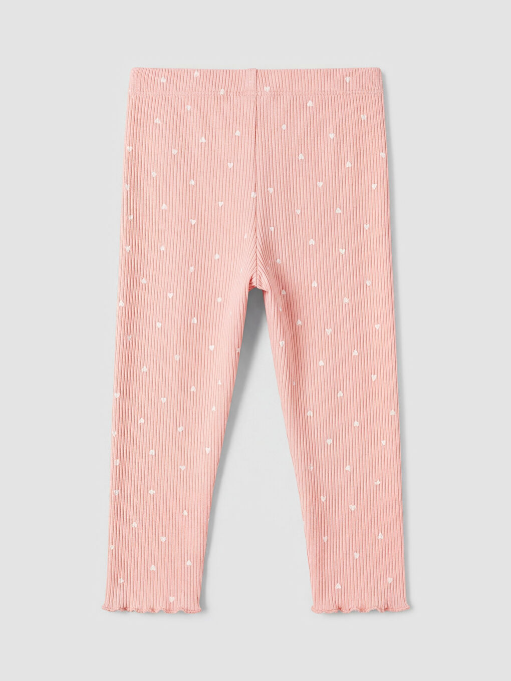 Pembe Baskılı Kız Bebek Bluz ve Tayt-4