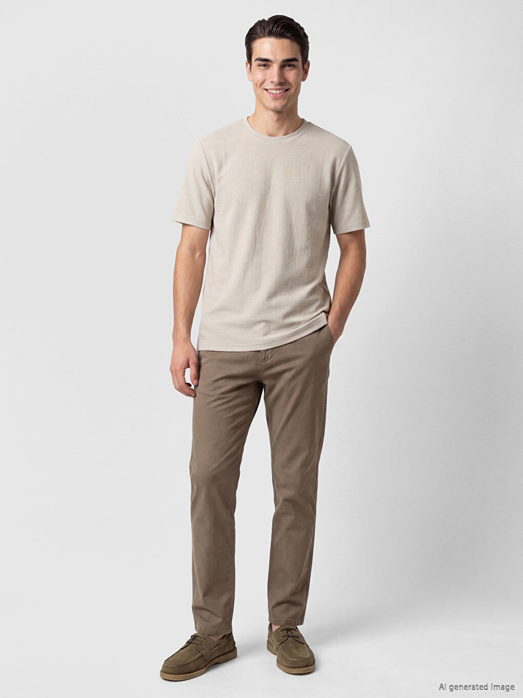 Crew Neck Men's Pyjamas Top-1