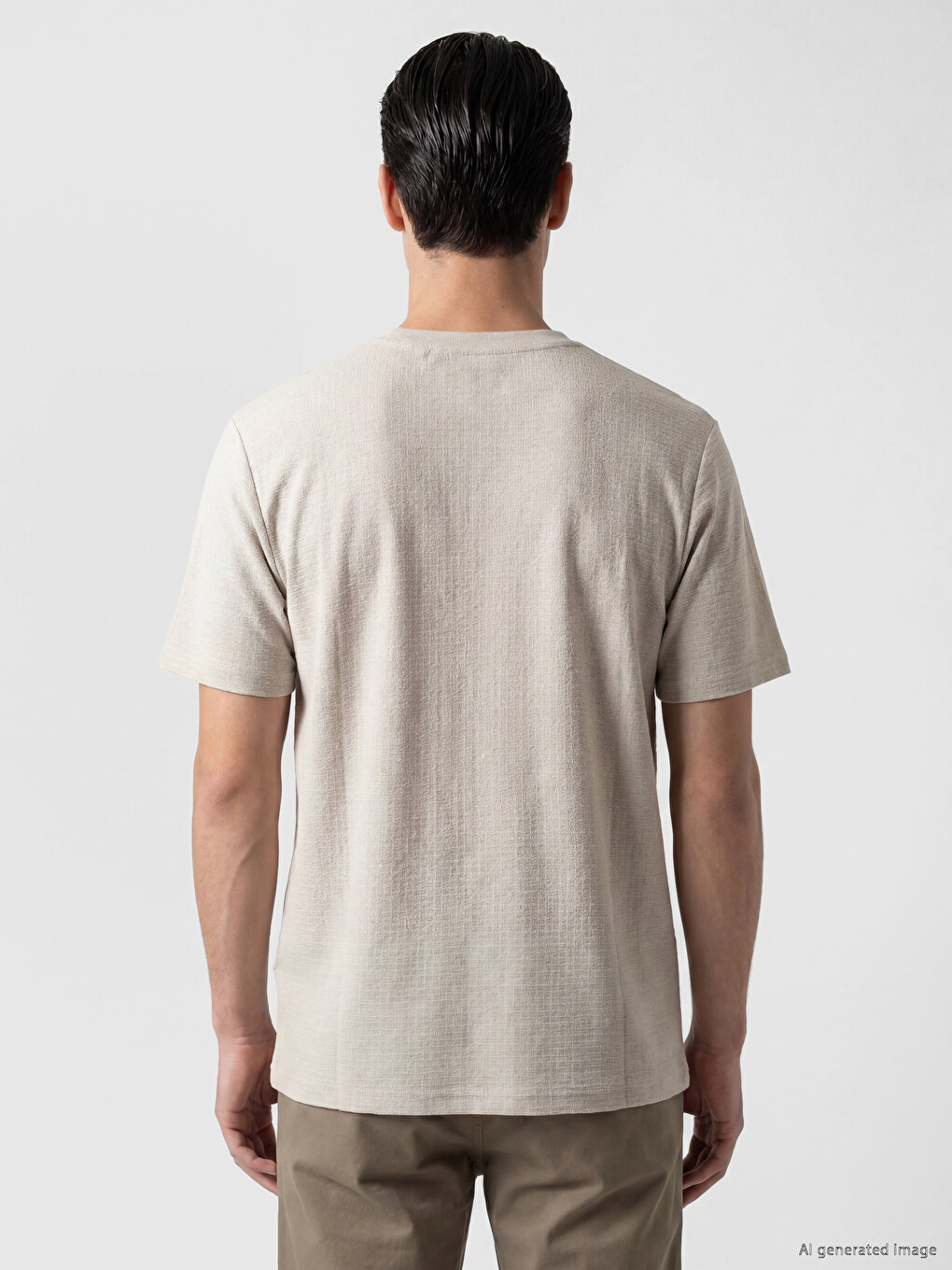 Crew Neck Men's Pyjamas Top-3
