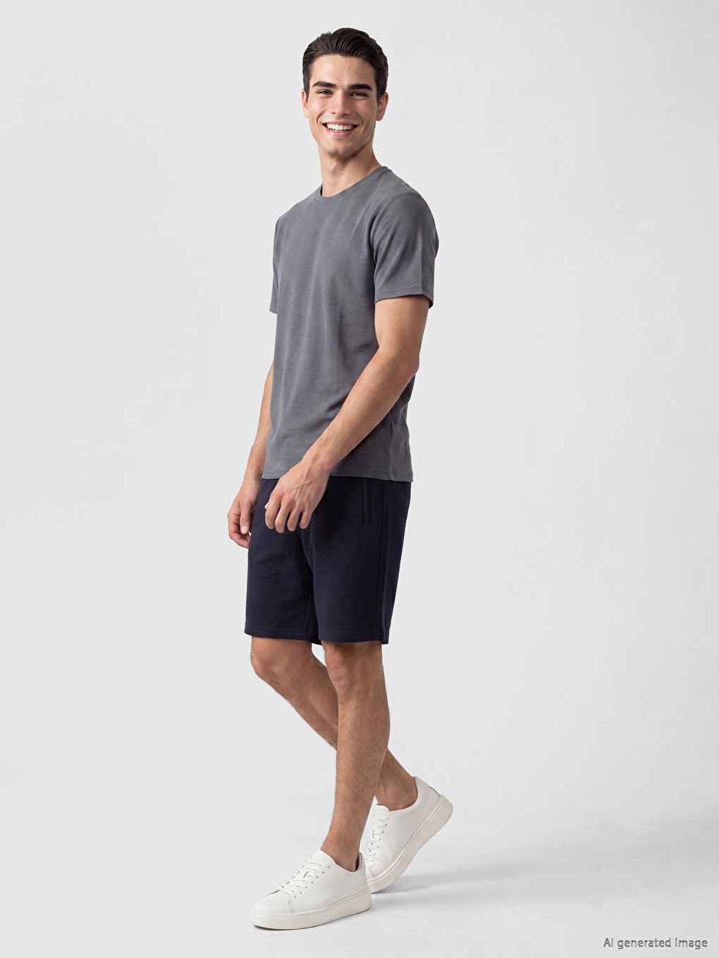Crew Neck Men's Pyjamas Top-1