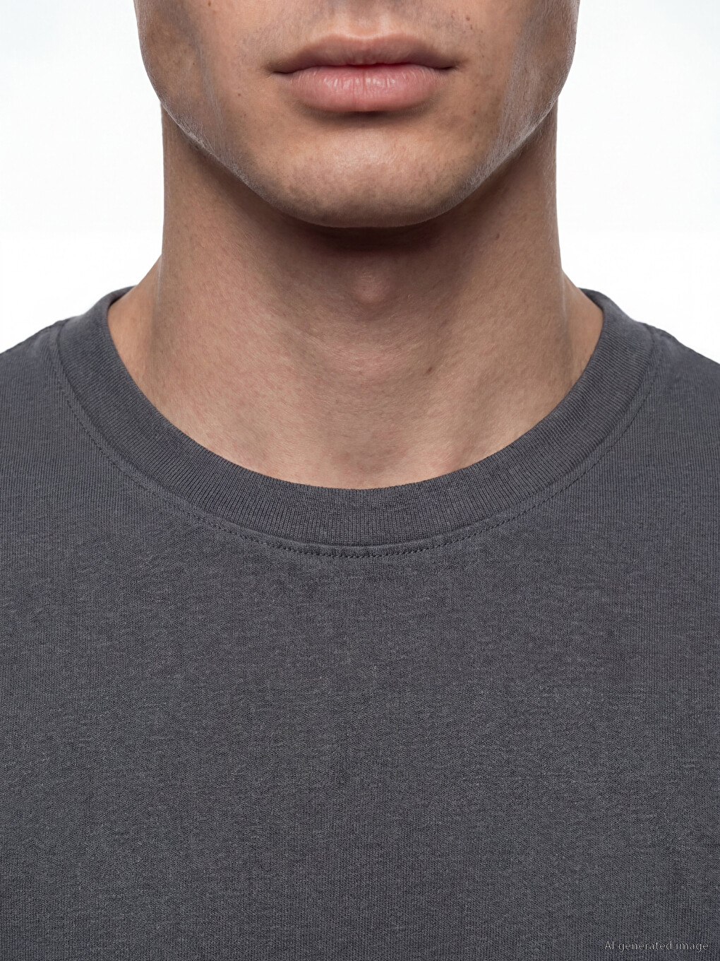 Crew Neck Men's Pyjamas Top-2