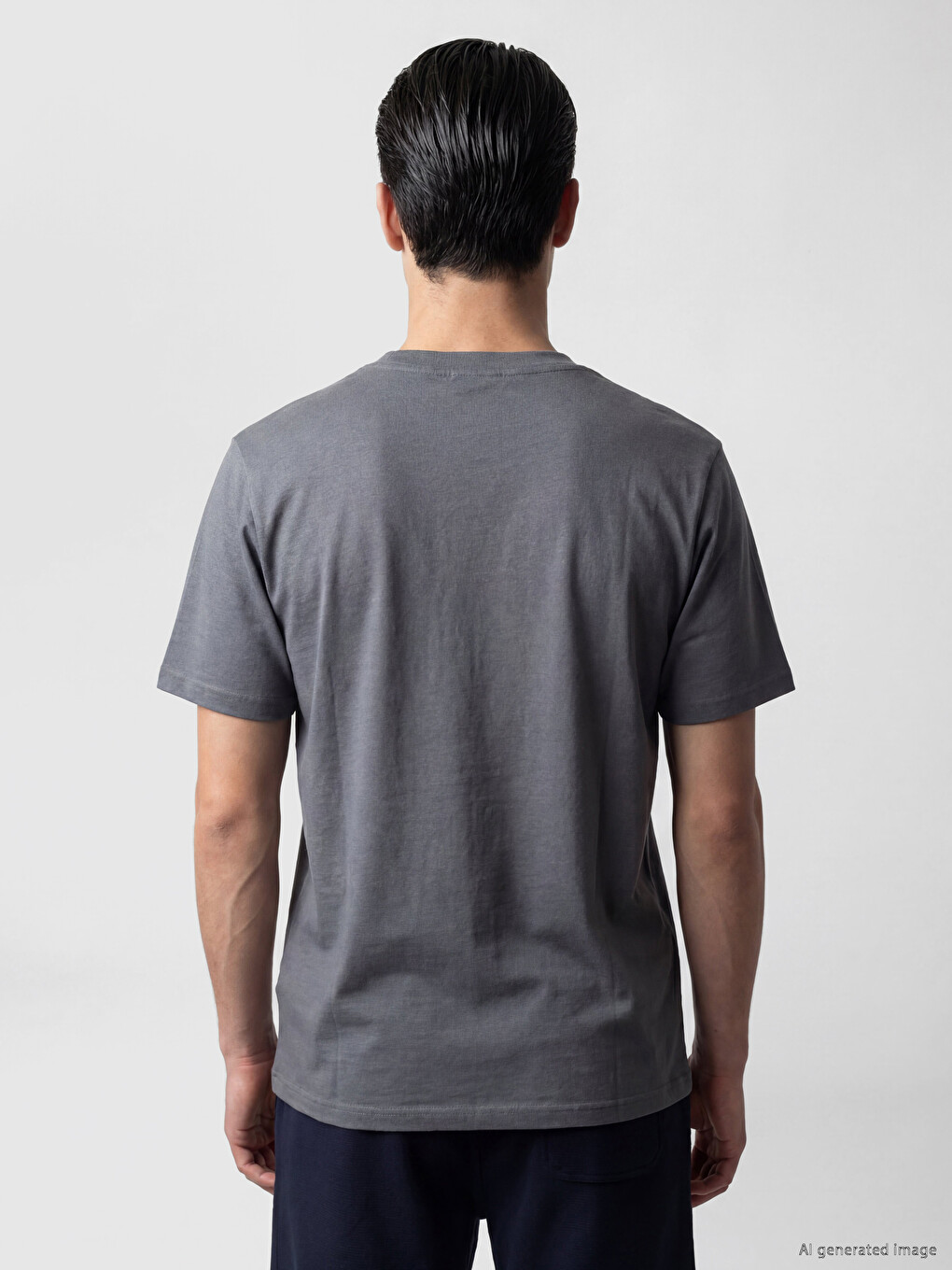 Crew Neck Men's Pyjamas Top-3