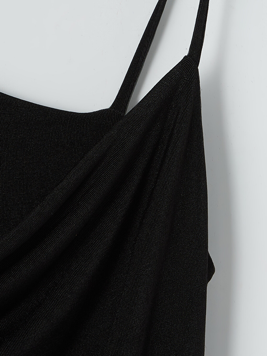 Cowl Neck Slit Bodycon Dress-6