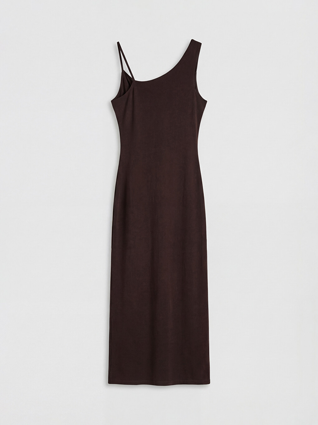 Cowl Neck Slit Bodycon Dress-5