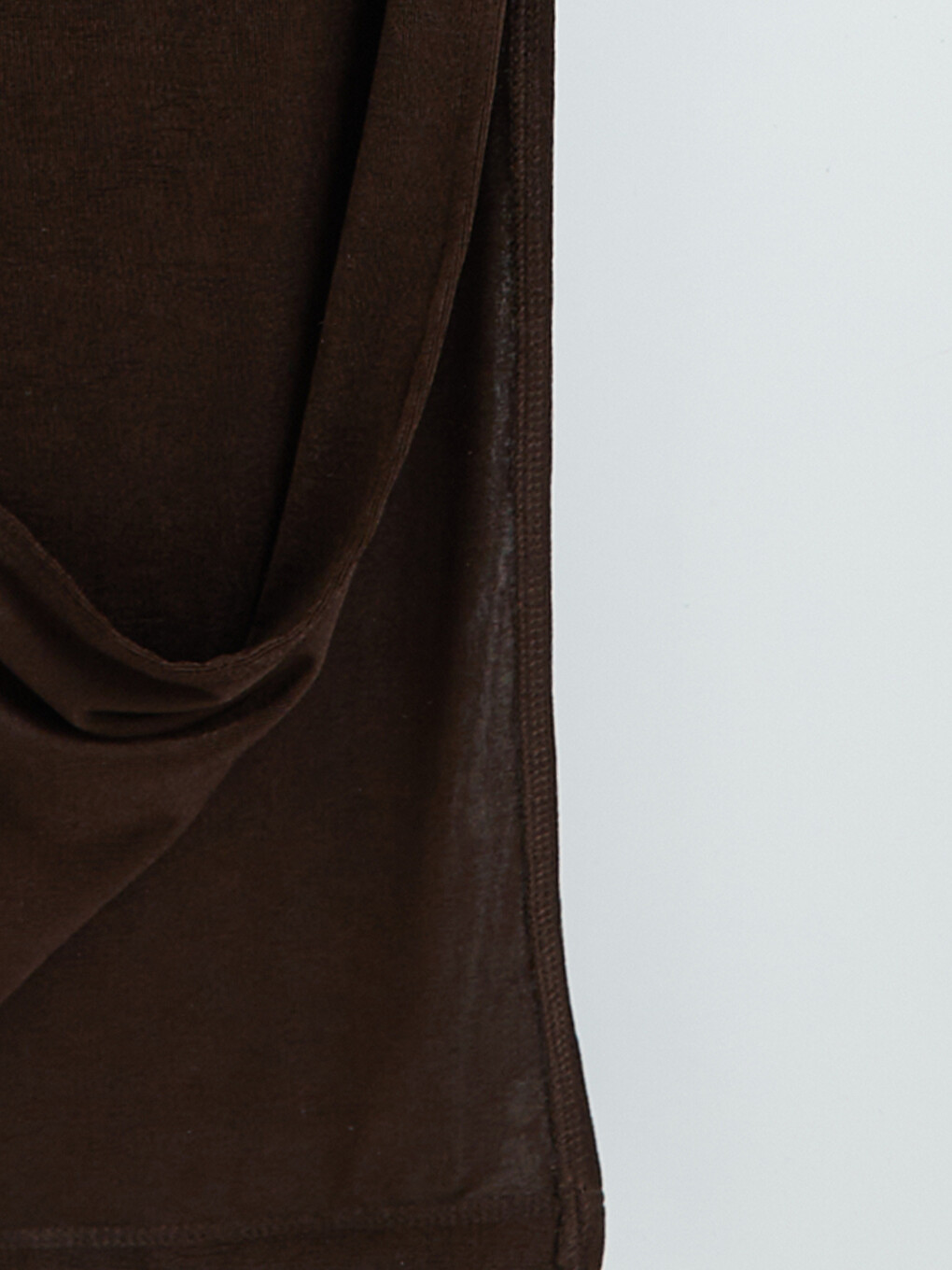 Cowl Neck Slit Bodycon Dress-7