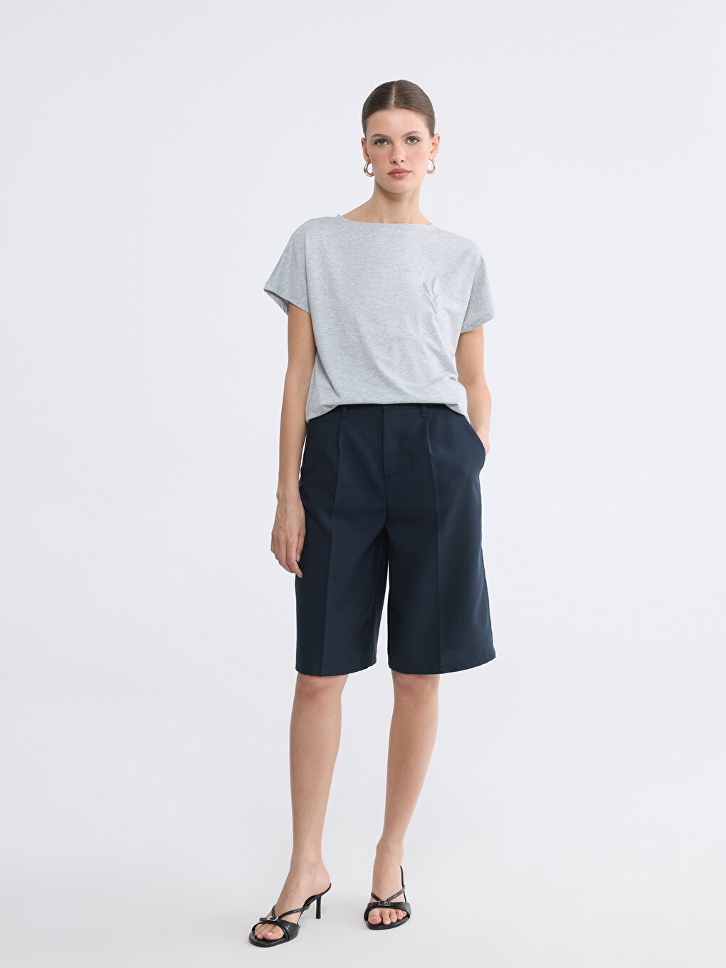 Tricou Gri Femeie-1