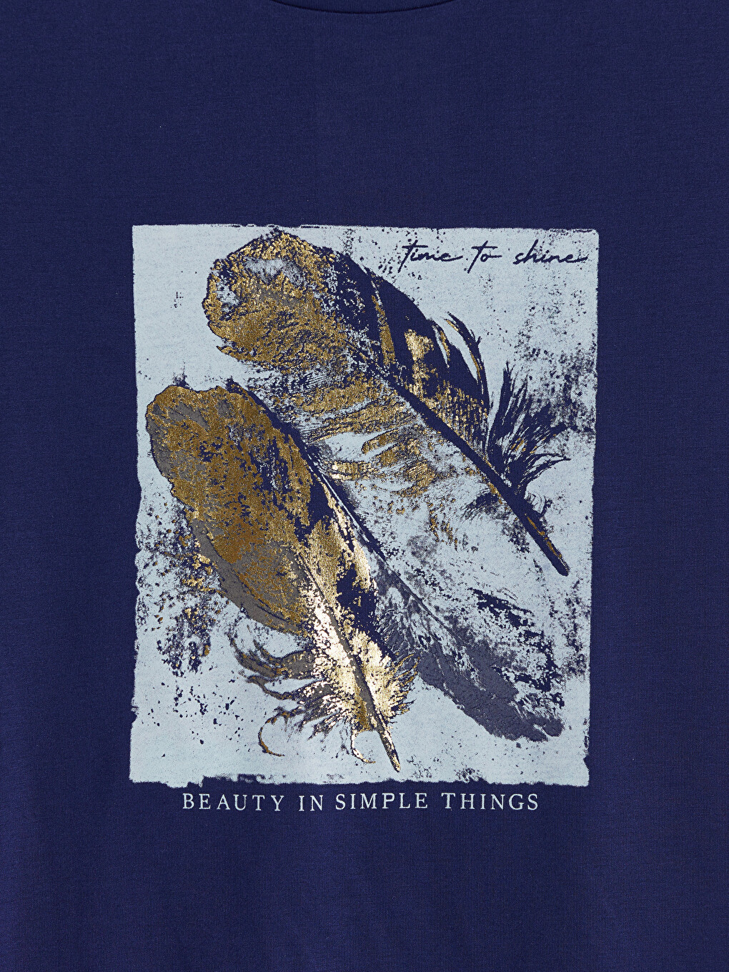 Bedrucktes 100% Baumwolle Damen T-Shirt-6