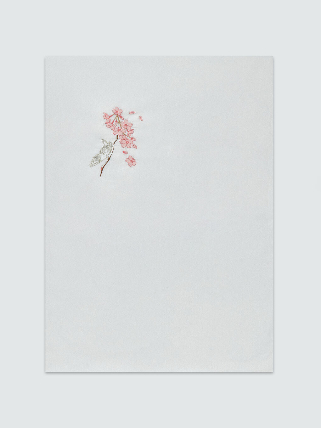 Karışık Çiçek Desenli Pamuklu Çift Kişilik Pike