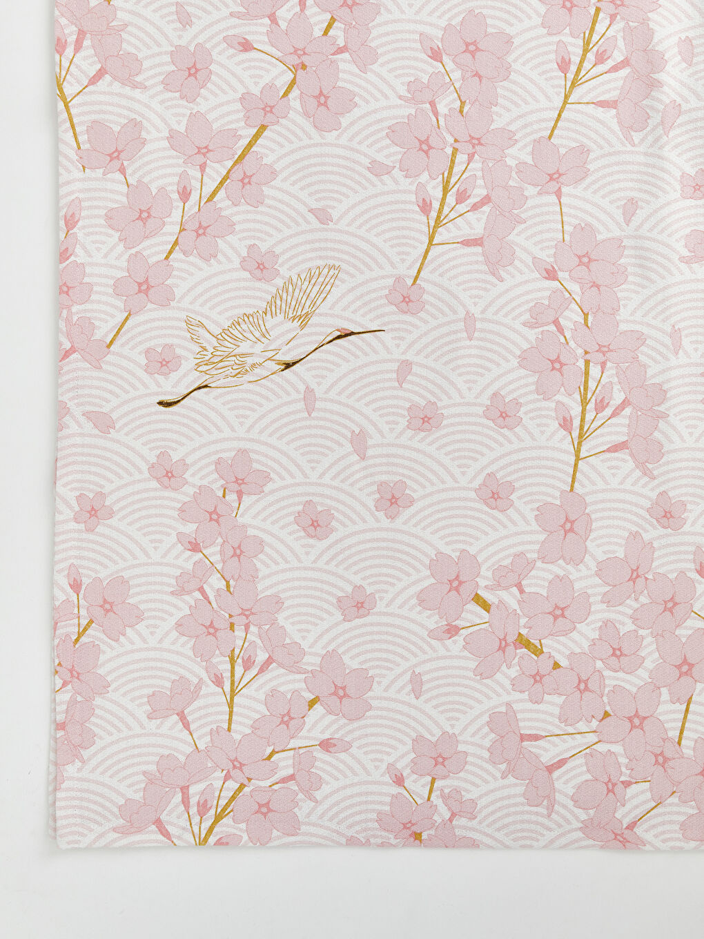 Karışık Çiçek Desenli Pamuklu Çift Kişilik Pike-2