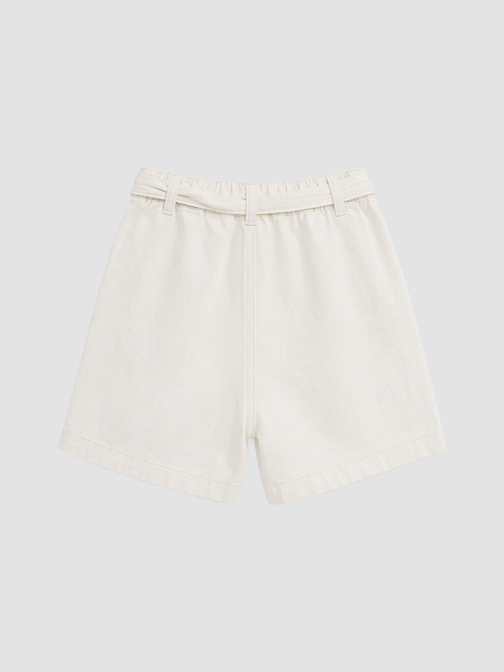 Embroidered Girls' Belted Skort-2