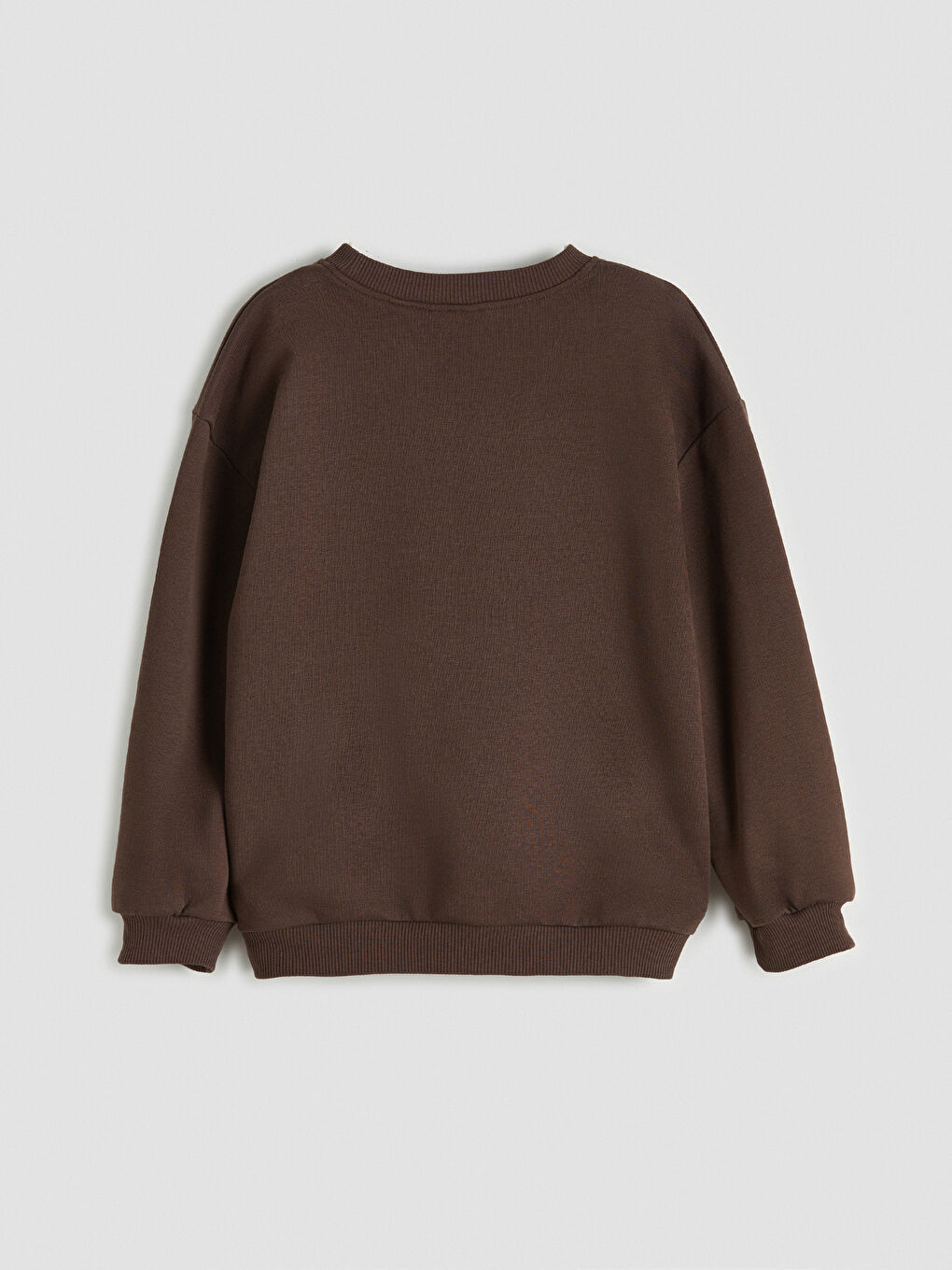 Kahverengi Minecraft Baskılı Erkek Çocuk Kalın Eşofman Takımı-4