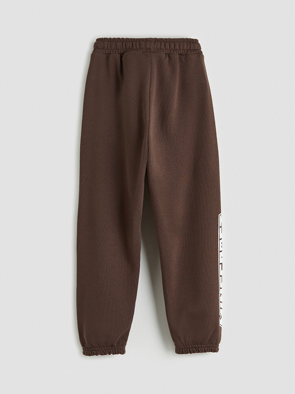 Kahverengi Minecraft Baskılı Erkek Çocuk Kalın Eşofman Takımı-5